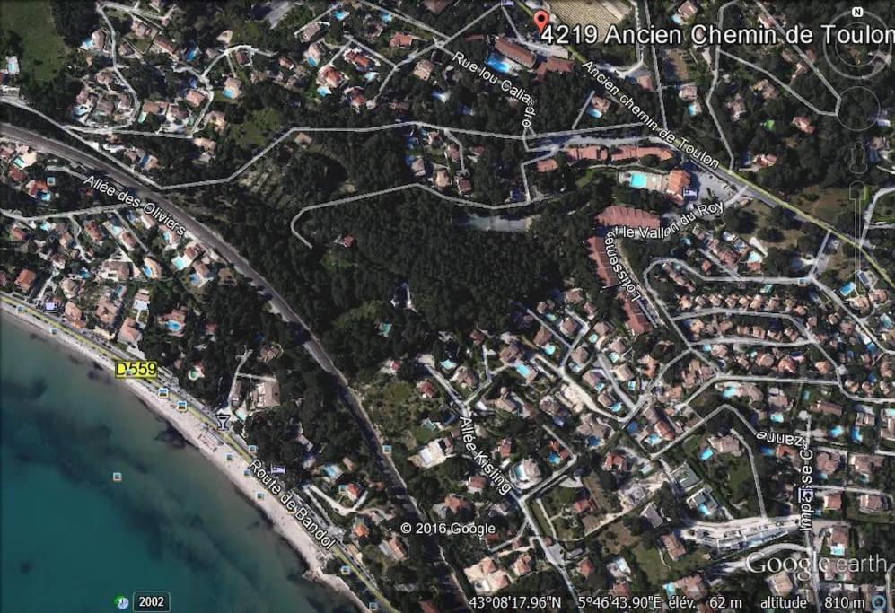 Les Appartements De La Marina Sanary-sur-Mer Eksteriør bilde